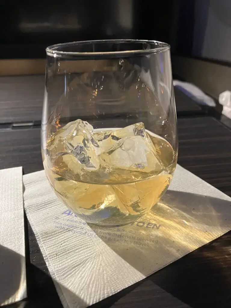 ANA First Class "The Suite" Hibiki 17 On the Rocks
