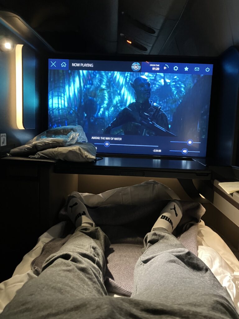 ANA First Class "The Suite" Avatar Movie