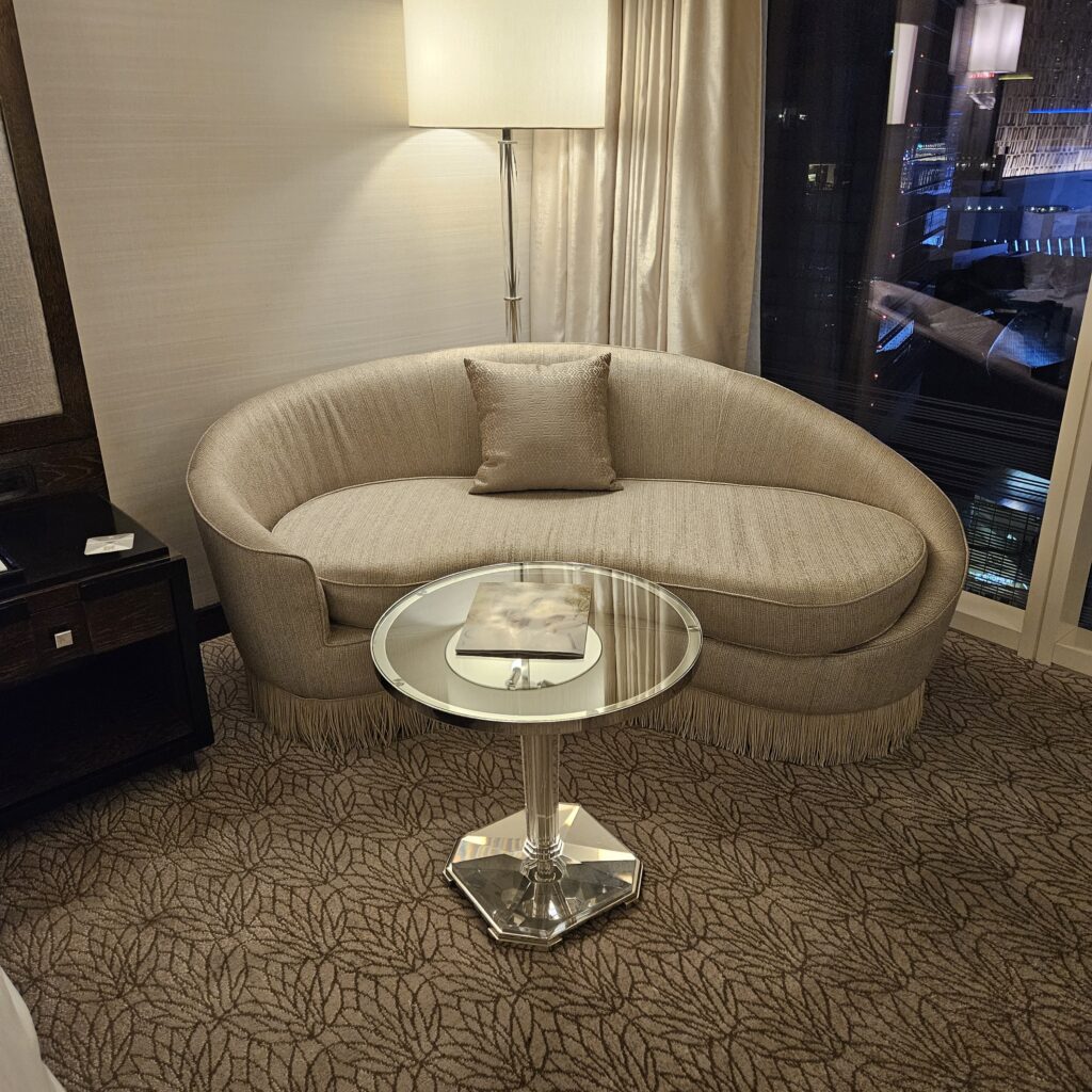 Waldorf Astoria Las Vegas Room Couch