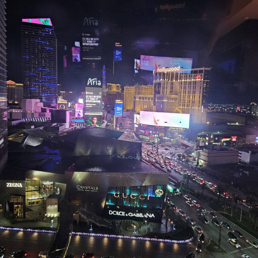 Waldorf Astoria Las Vegas Strip View (Night)