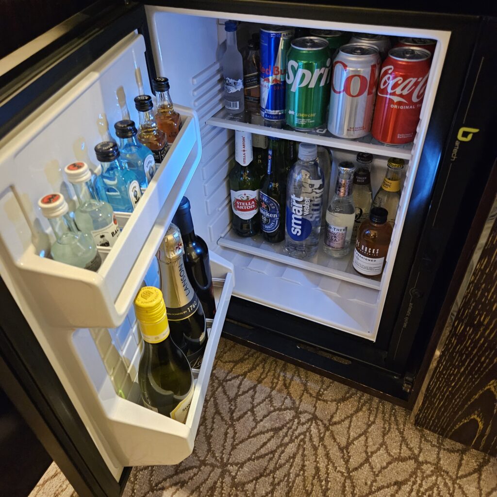 Waldorf Astoria Las Vegas Minibar