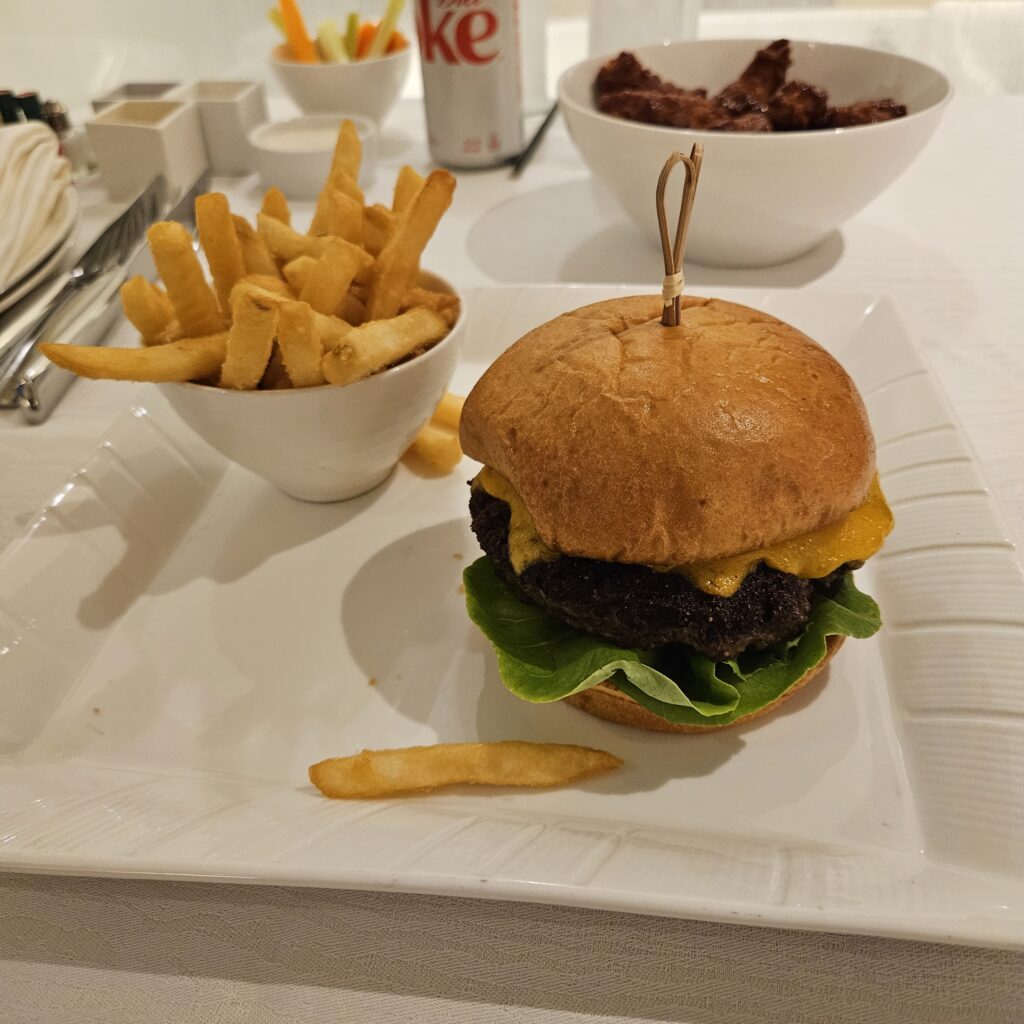 Waldorf Astoria Las Vegas Burger