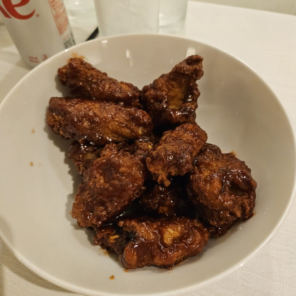 Waldorf Astoria Las Vegas Barbecue Wings