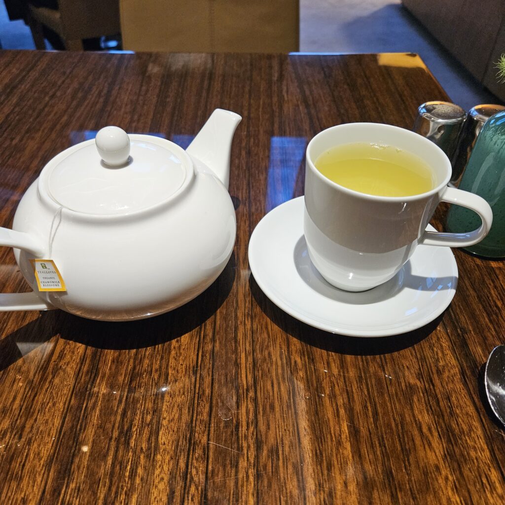 Waldorf Astoria Las Vegas Zen Kitchen Chamomile Tea