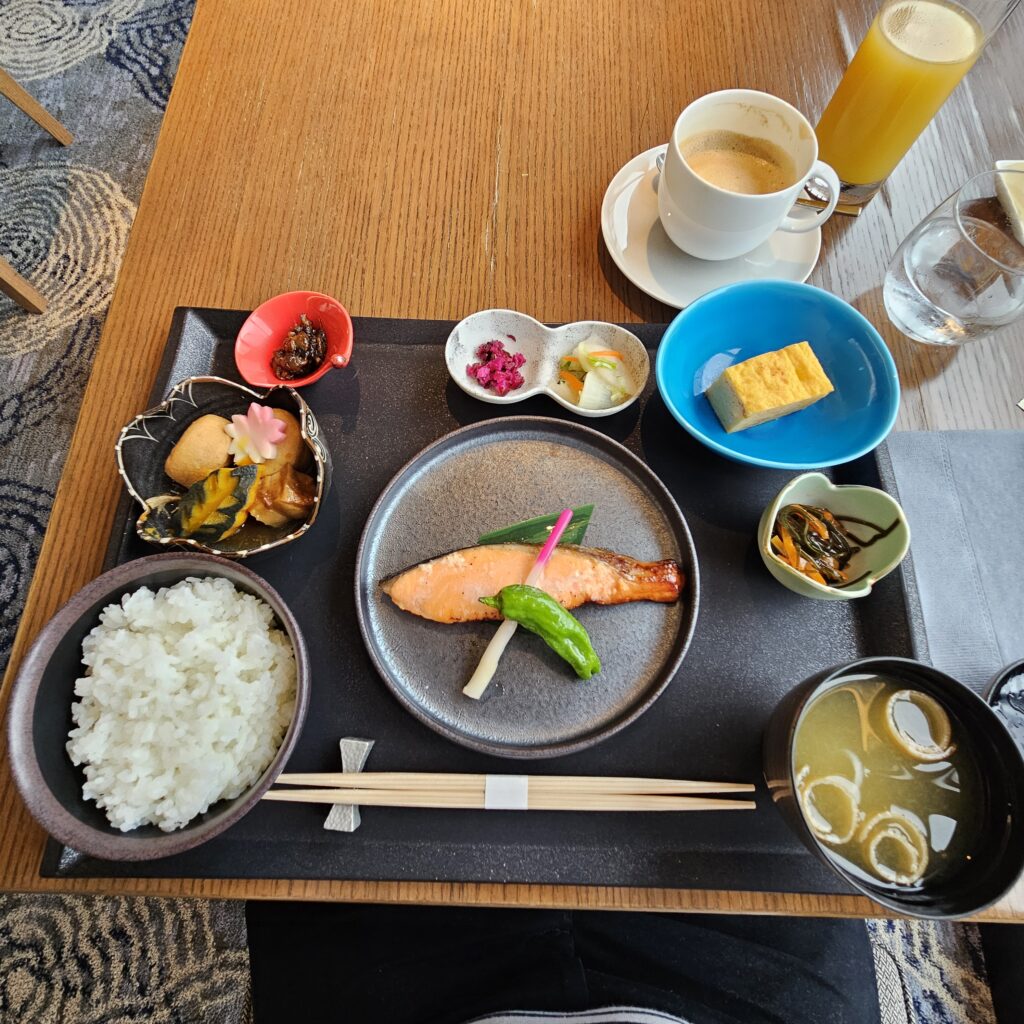 InterContinental Yokohama Pier 8 Japanese Breakfast Set