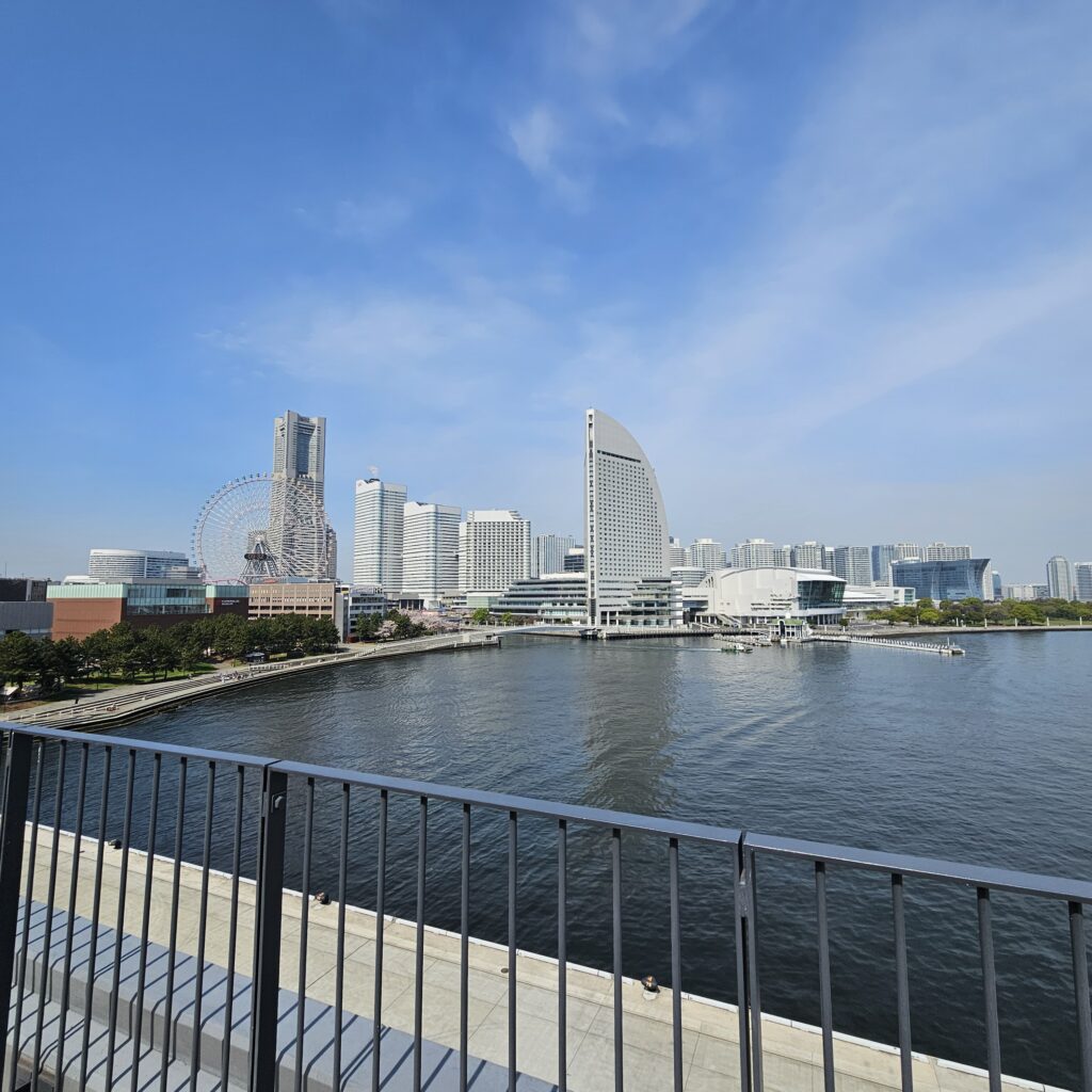 InterContinental Yokohama Pier 8 Rooftop Terrace Minatomirai View