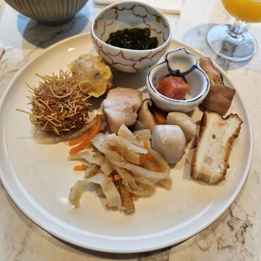 Nagasaki Marriott Breakfast Plate