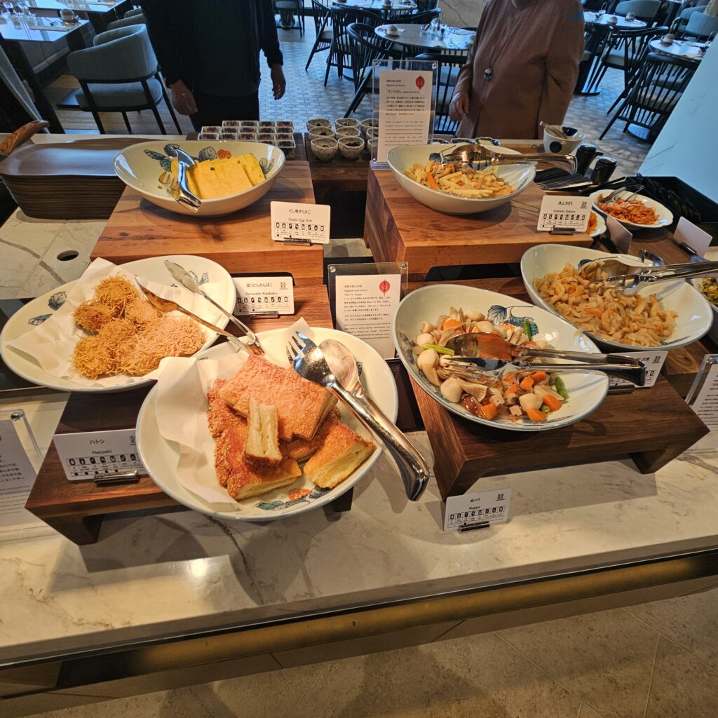 Nagasaki Marriott Breakfast Buffet Local Dishes