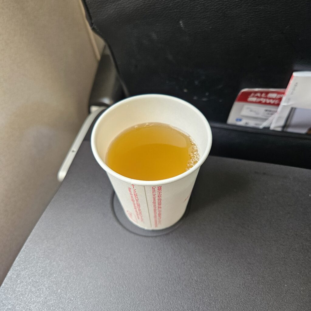 JAL E190 Tea Service