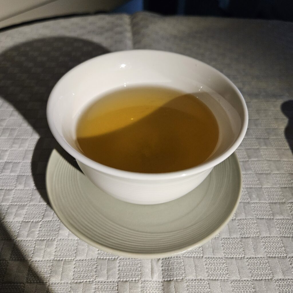 EVA Air Boeing 777 Royal Laurel Hot Tea