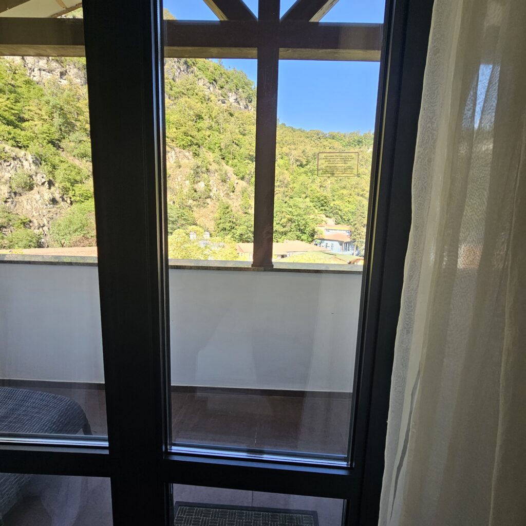 Crowne Plaza Borjomi Premium Room Balcony Door