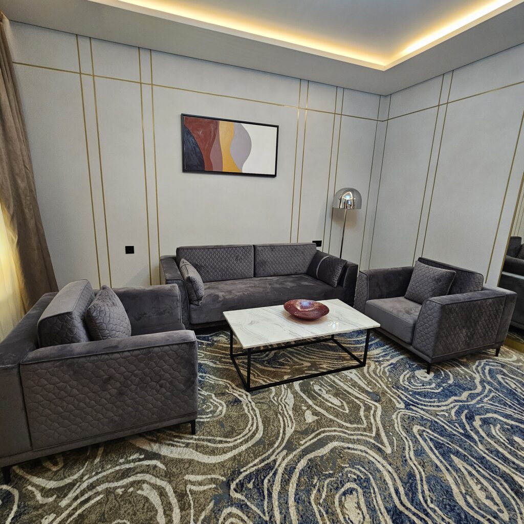 InterContinental Baku Executive Suite Living Room Sofas