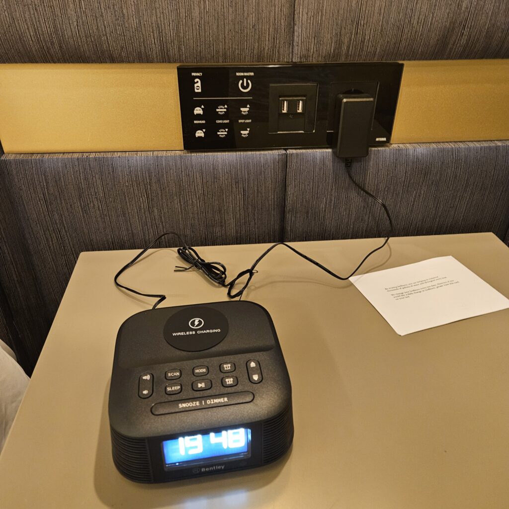 InterContinental Baku Executive Suite Bedside Plugs