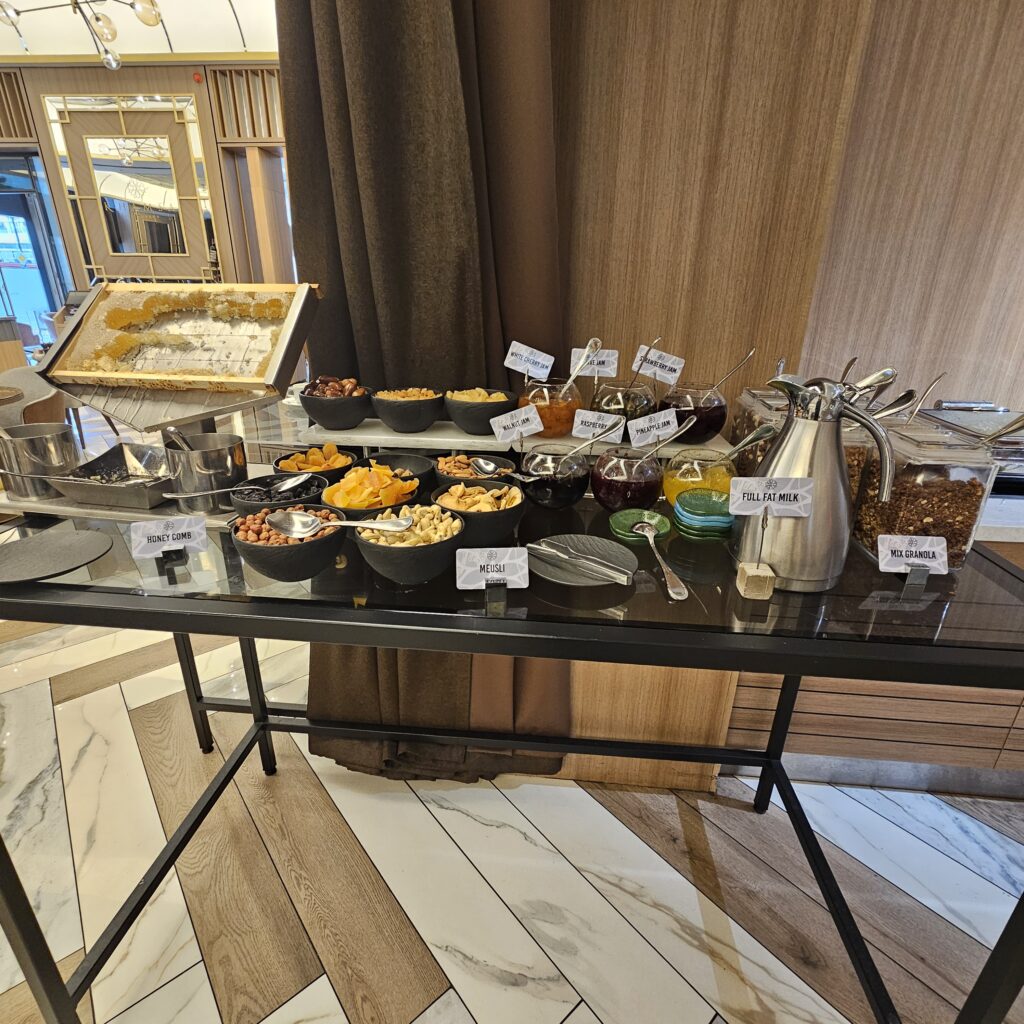 InterContinental Baku Khamsa Restaurant Breakfast Cereal Station