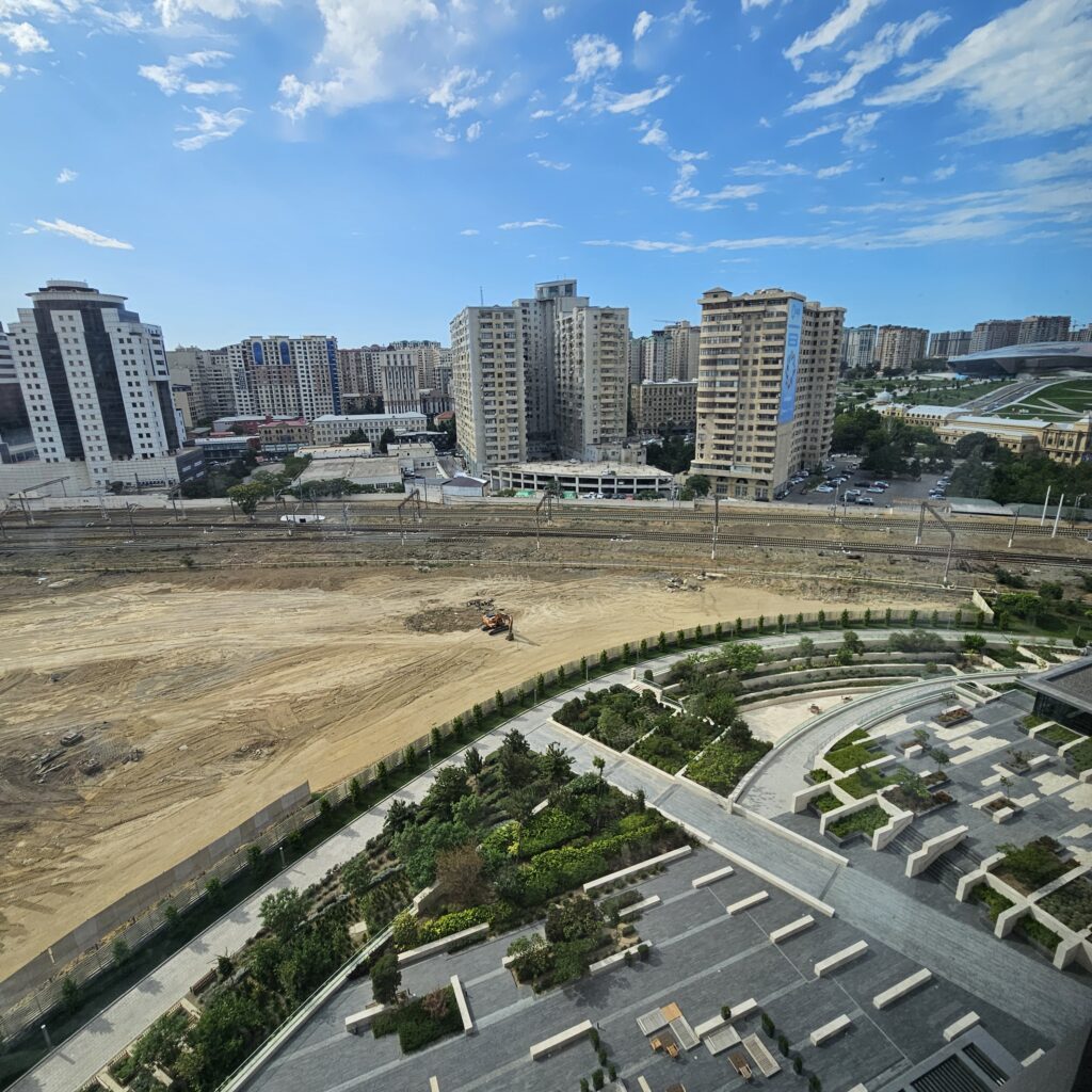 Ritz-Carlton Baku Executive Suite Balcony View