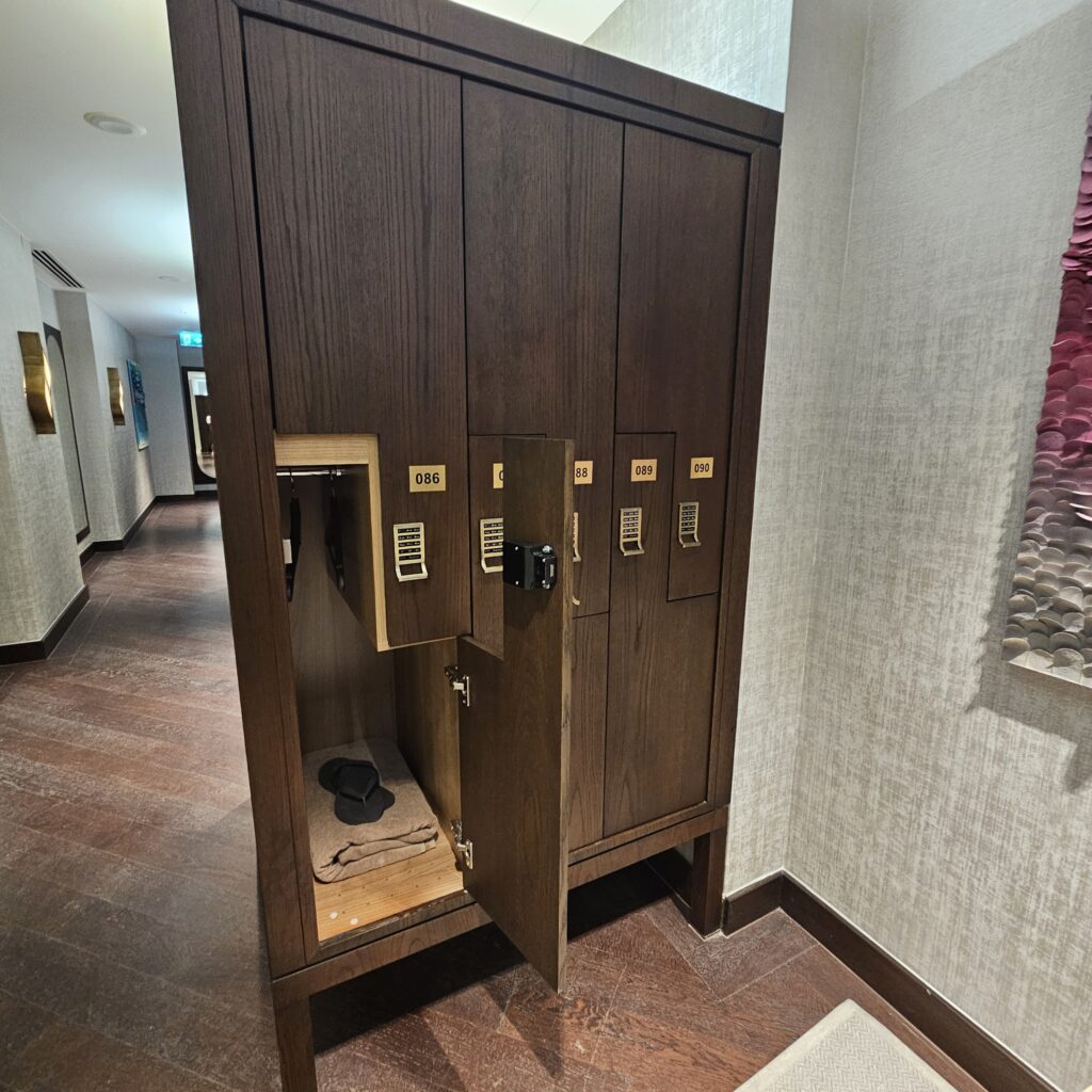 Ritz-Carlton Baku Men's Changing Room Lockers