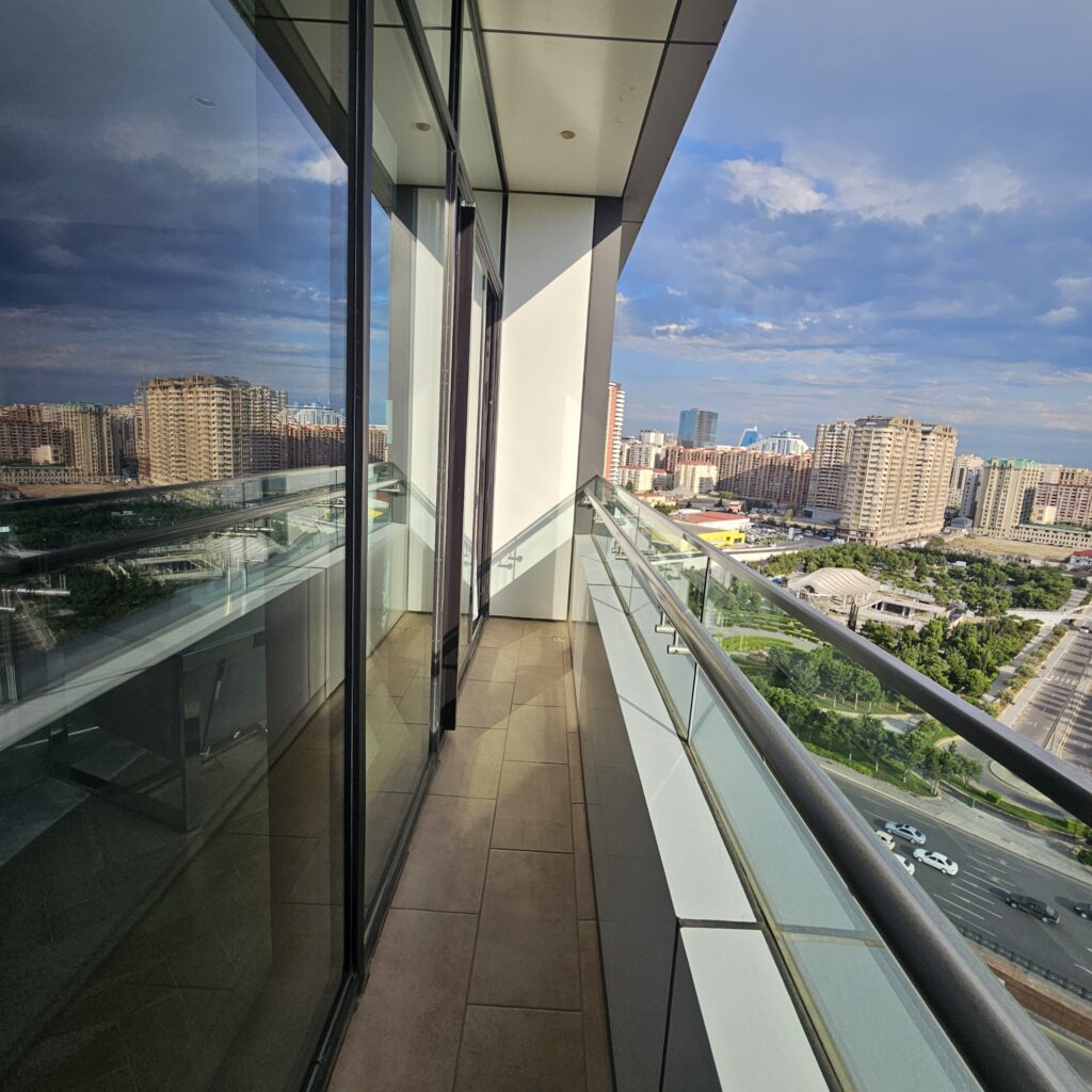 Ritz-Carlton Baku Executive Suite Balcony