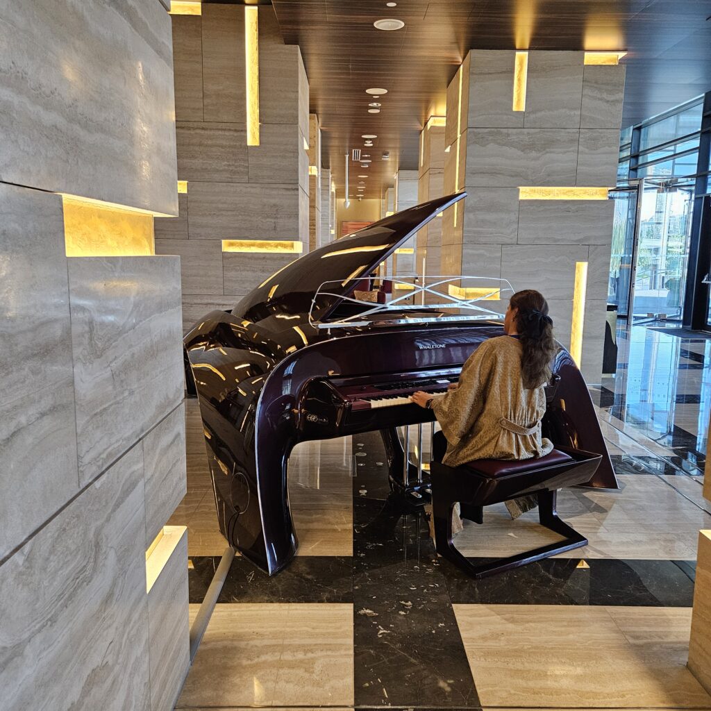 Ritz-Carlton Baku Lobby Whaletone Piano