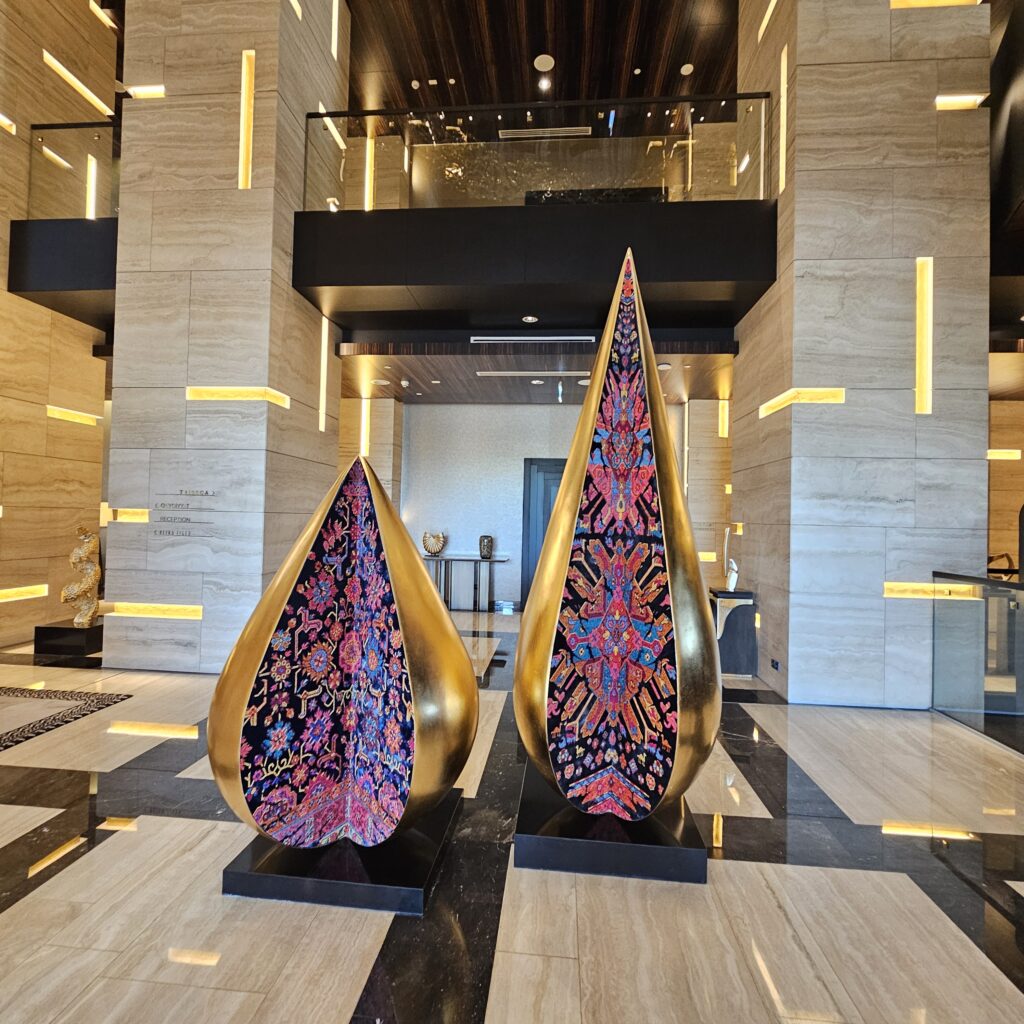 Ritz-Carlton Baku Lobby Ornaments