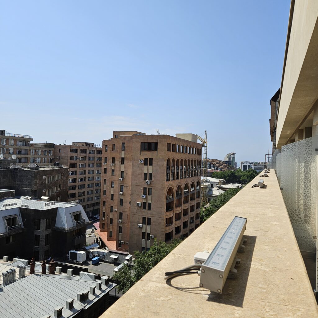 The Alexander Yerevan Junior Suite Balcony