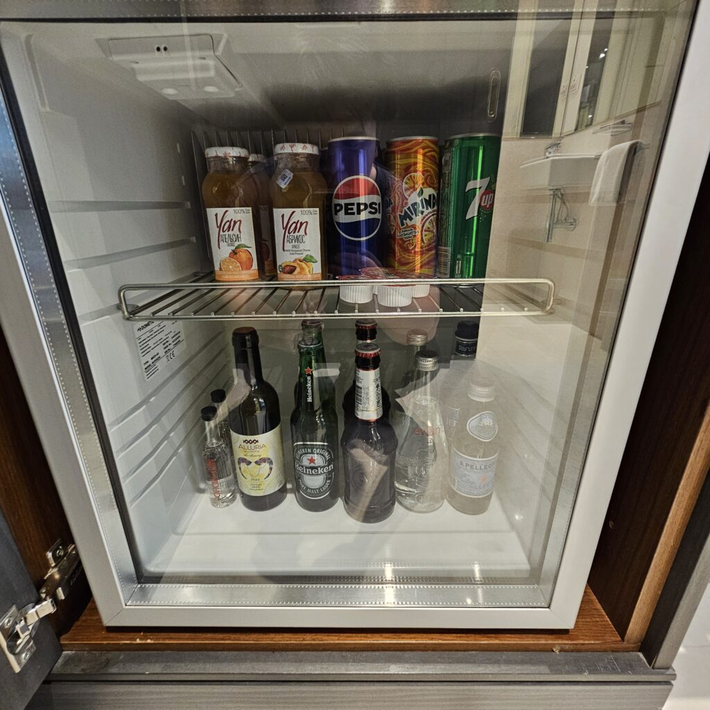 The Alexander Yerevan Junior Suite Minibar