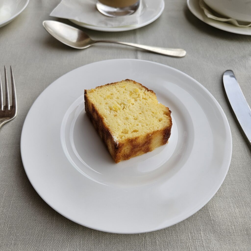 The Alexander Yerevan Breakfast Lemon Cake