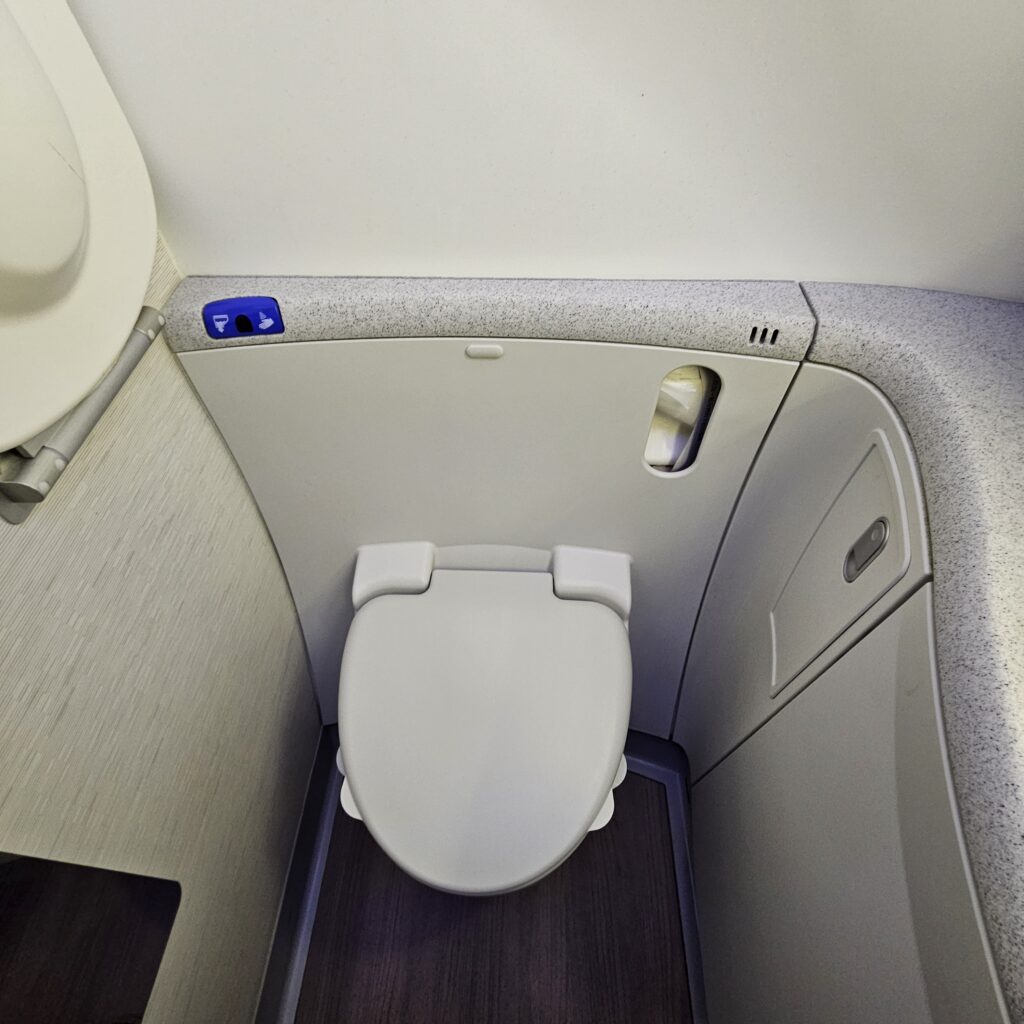 EVA Air Boeing 787-10 Business Class Lavatory