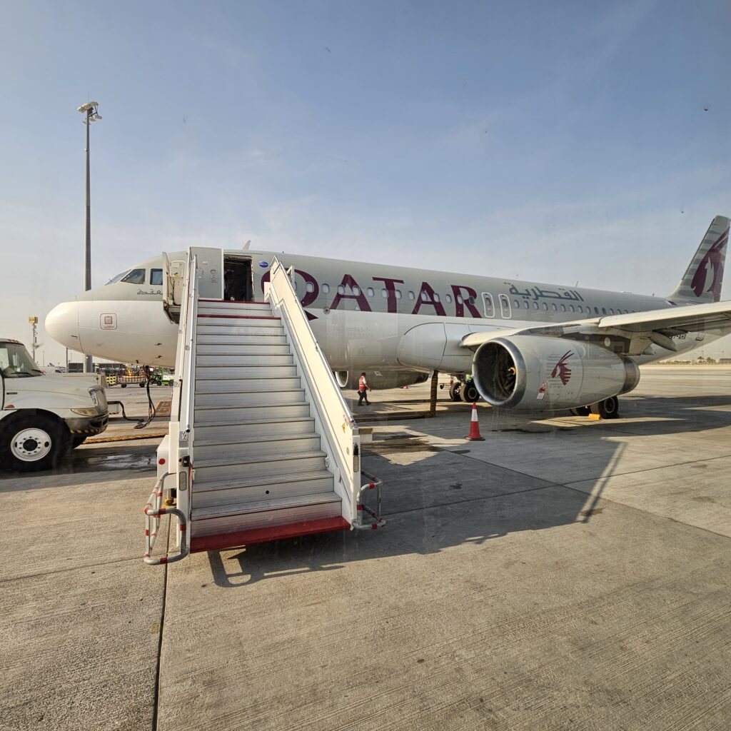 Onboard to the Qatar Airways A320