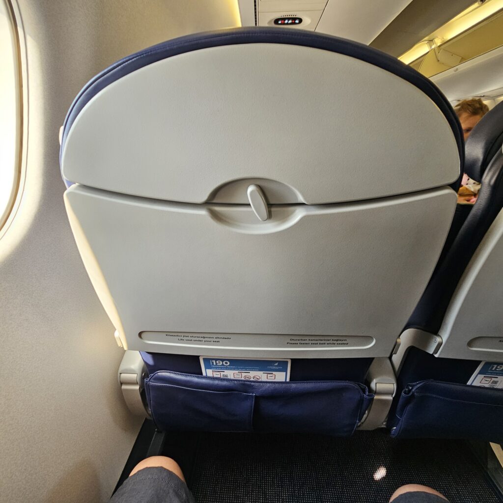 Azerbaijan Airlines Embraer 190 Economy Seats