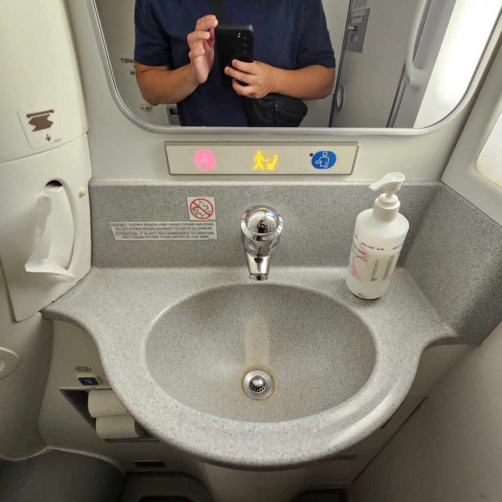 Azerbaijan Airlines Embraer 190 Lavatory Sink