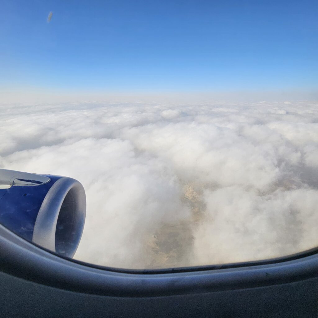 AZAL Flight Window View