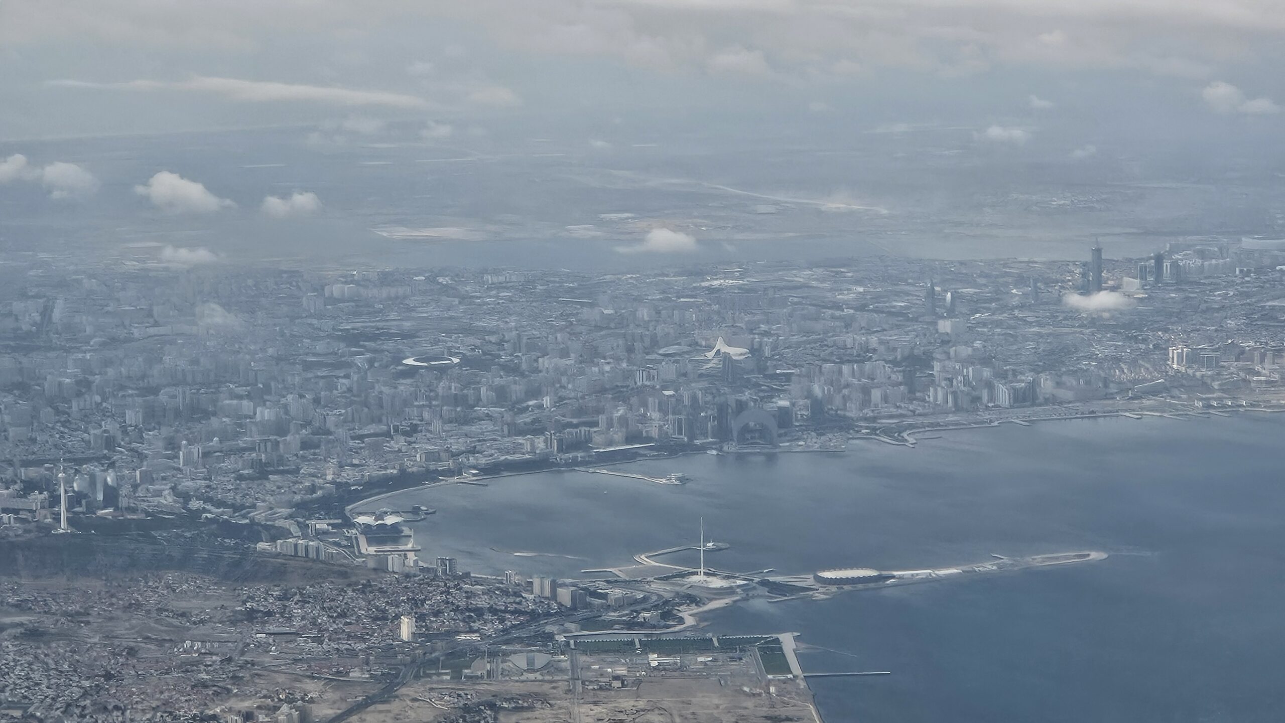 Aerial View of Baku