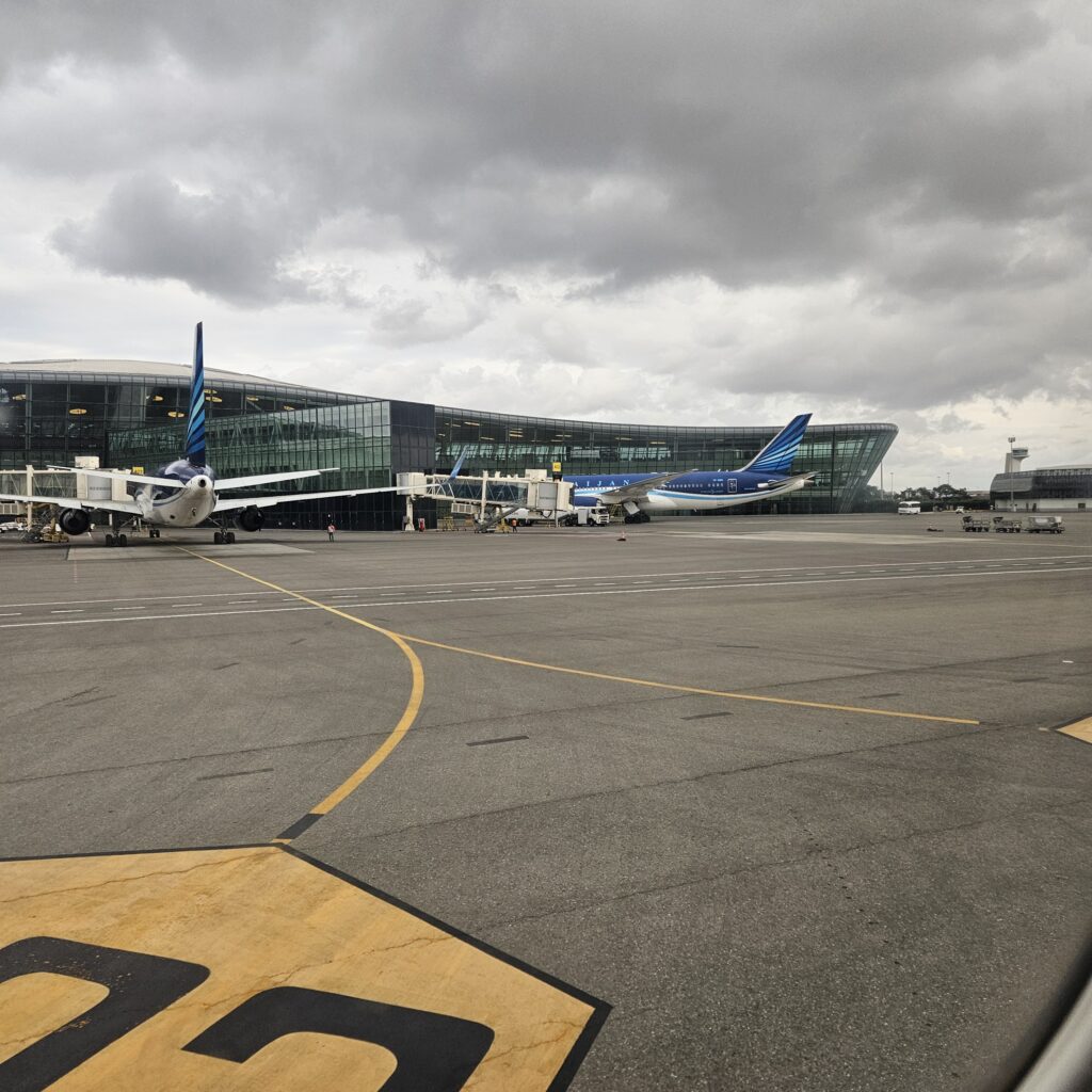 Arrival at Heydar Aliyev International Airport (GYD)