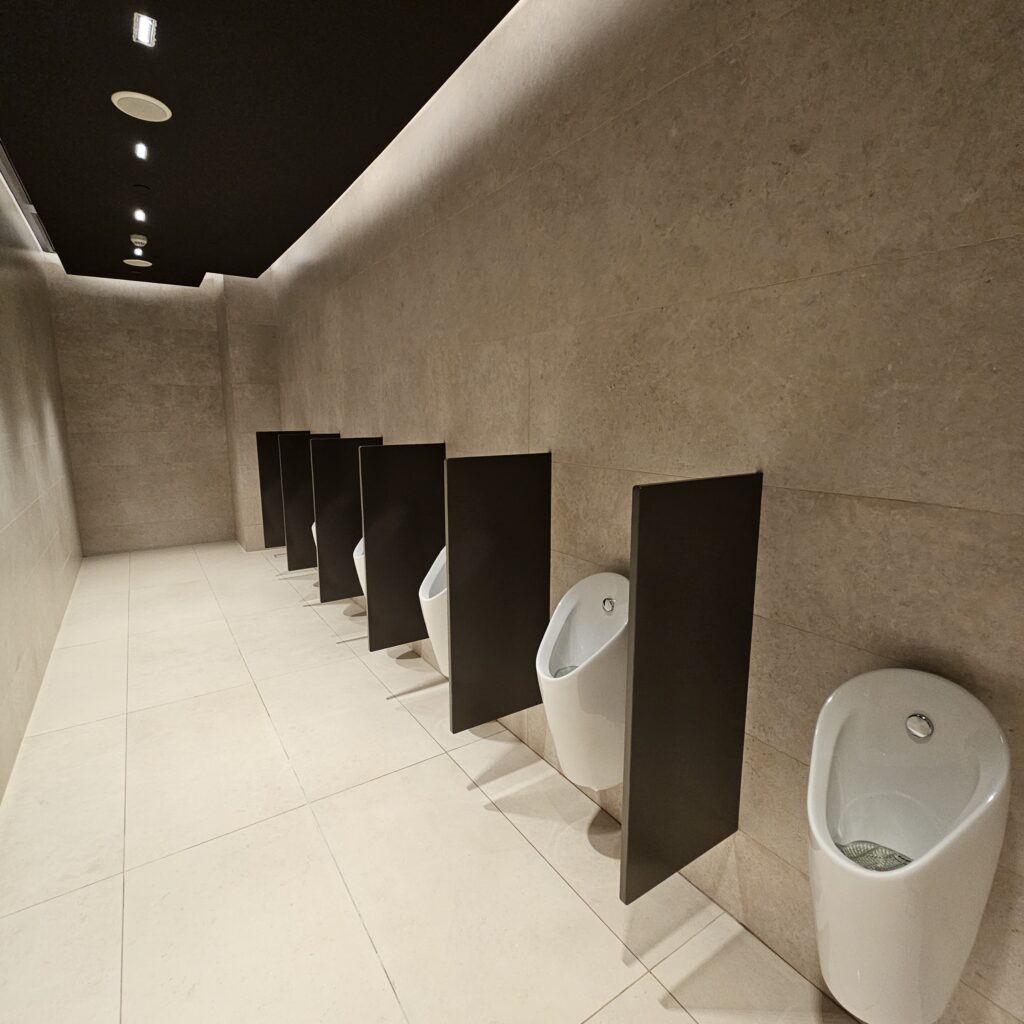 Al Mourjan - The Garden Men's Bathroom Urinals