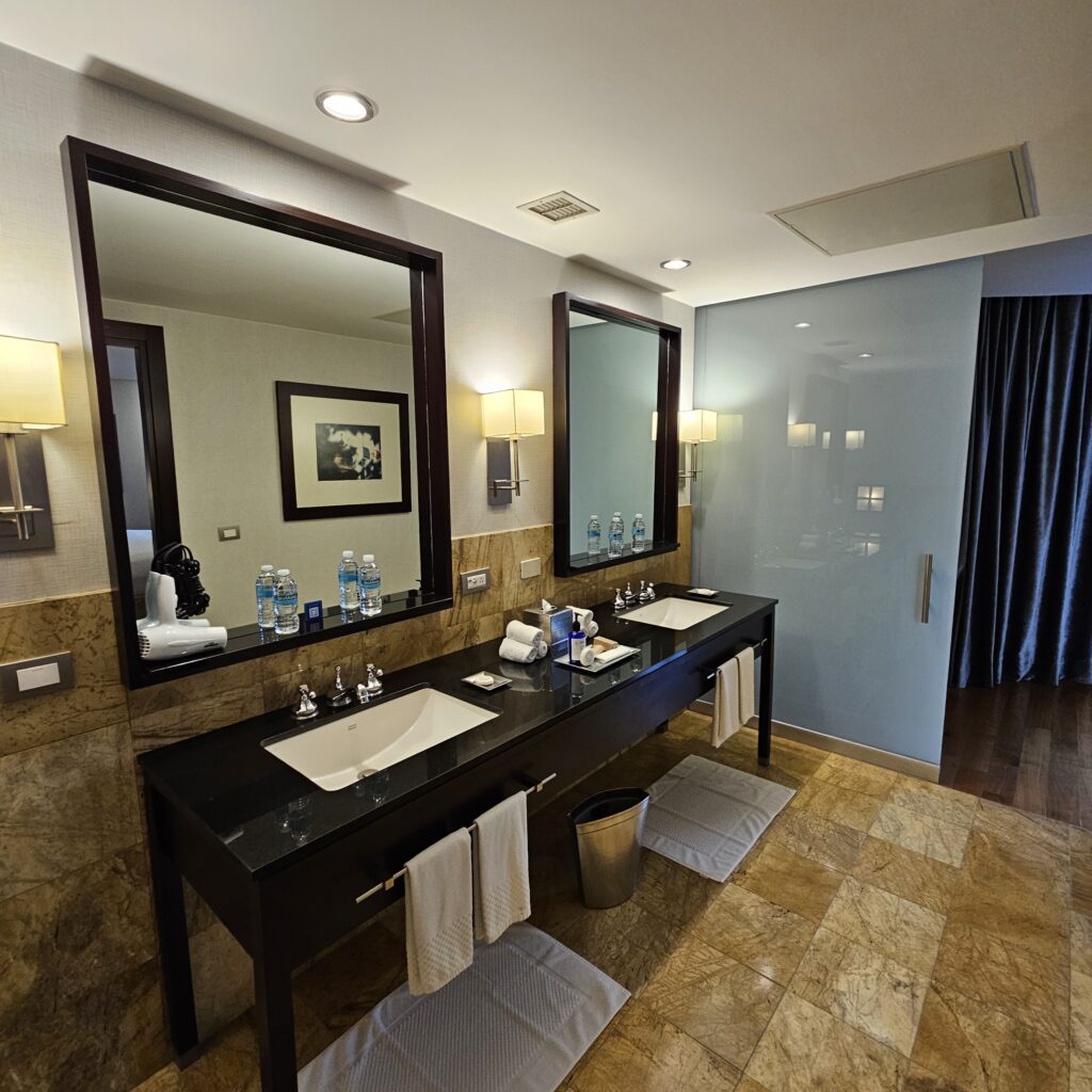 Hilton Mexico City Reforma Master Suite Bathroom Sinks