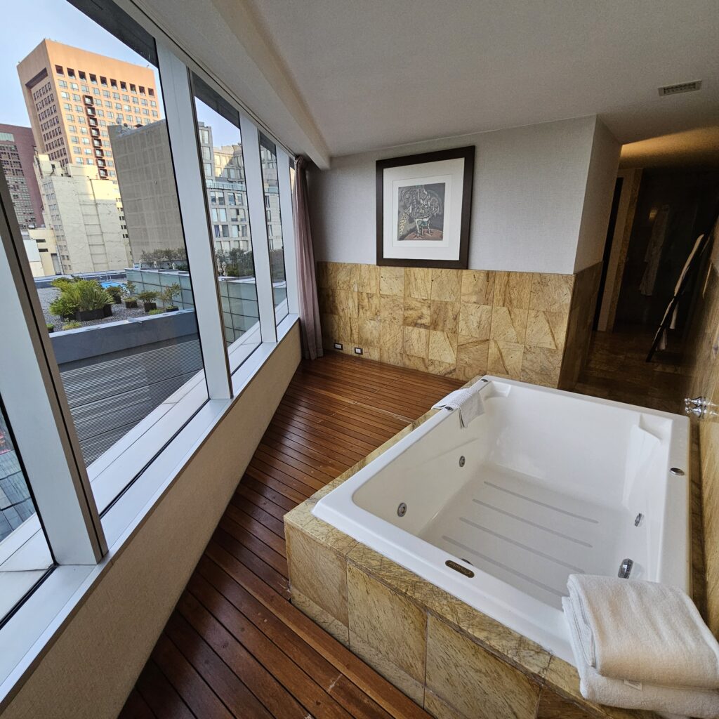 Hilton Mexico City Reforma Master Suite Toilet Whirlpool