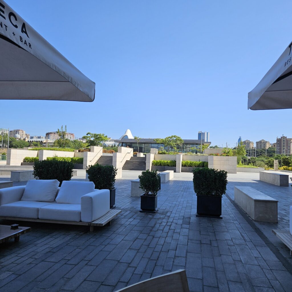 Ritz-Carlton Baku Tribeca Restaurant Outdoor Seating