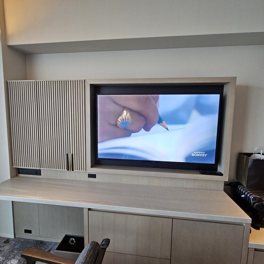 The Osaka Station Hotel, Autograph Collection Room TV