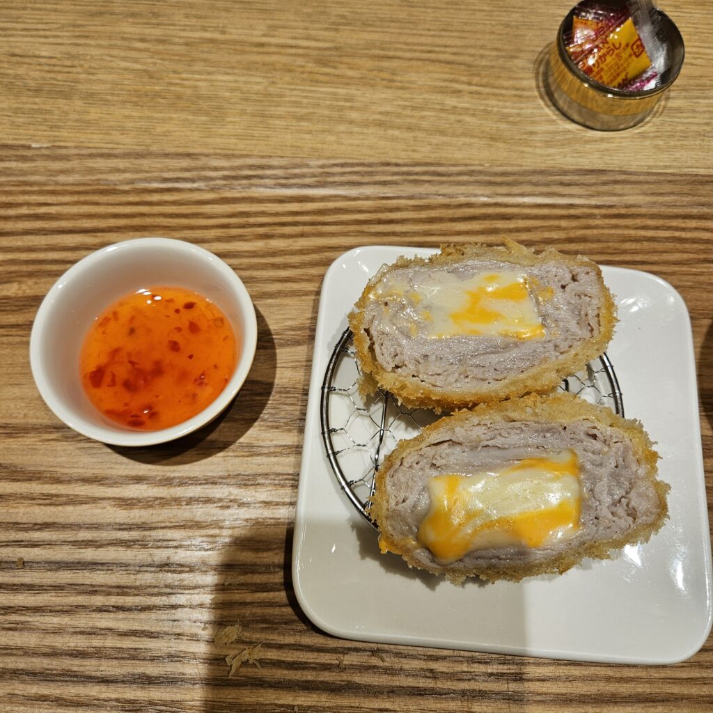 Tonkatsu Narikura Cheese mille feuille