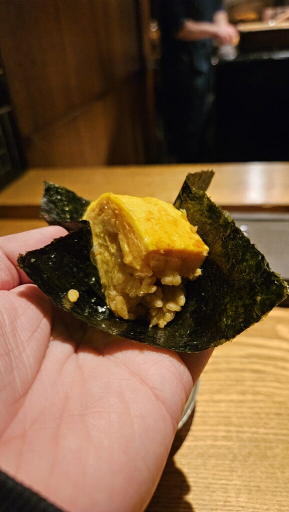 Yakitori Ichimatsu Tamago Sushi