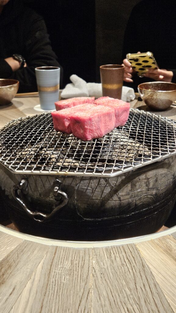 Nikuryori Chii-chan A5 Wagyu Beef Tongue Grilling