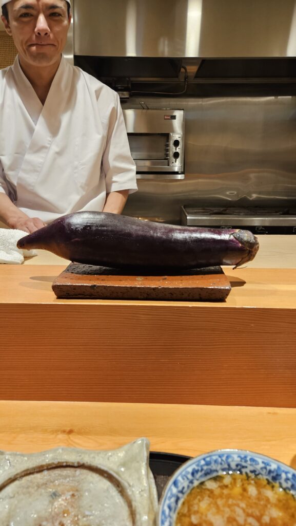 Tempura Sakurabito Giant Eggplant