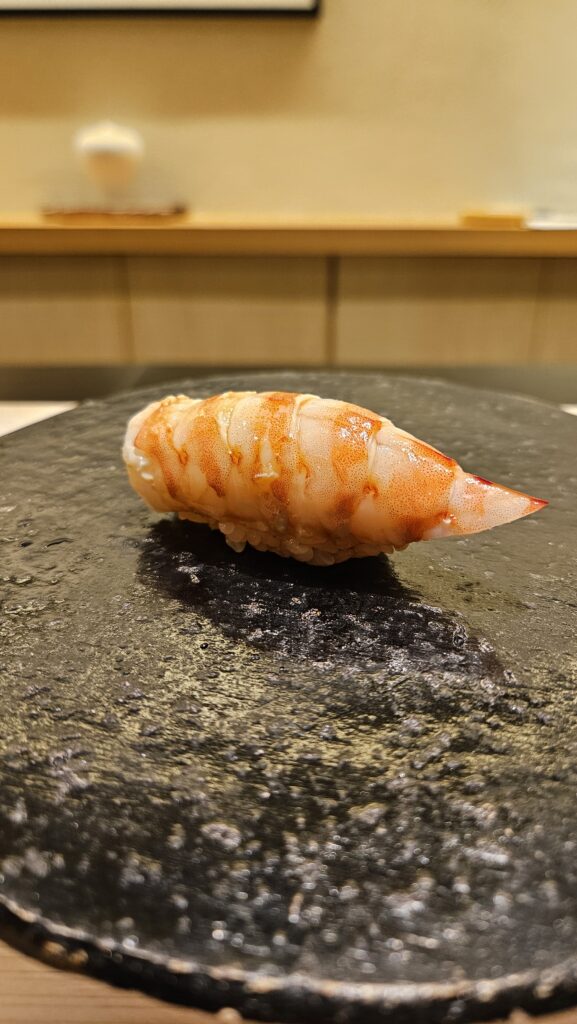 Sushi Namba Hibiya Tiger Prawn (Kuruma ebi)