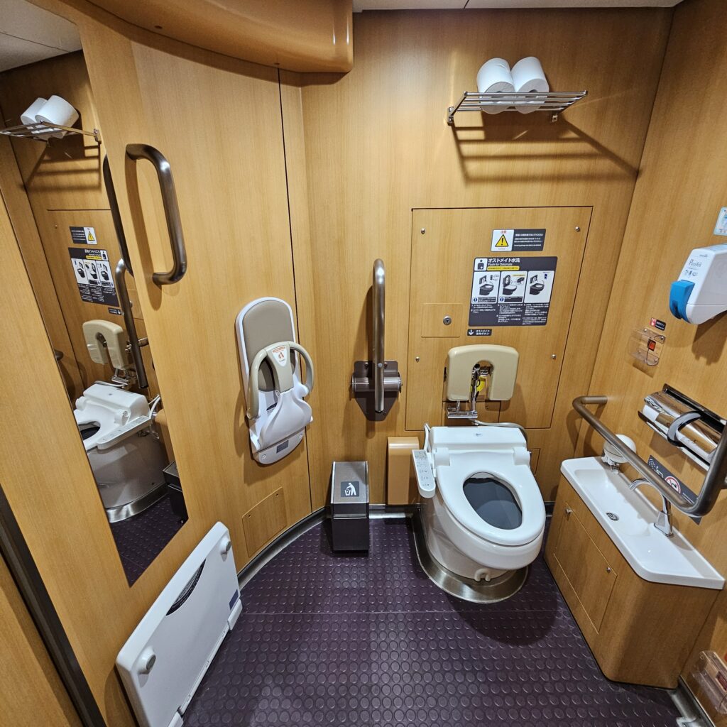 Revaty Train Universal Access Toilet