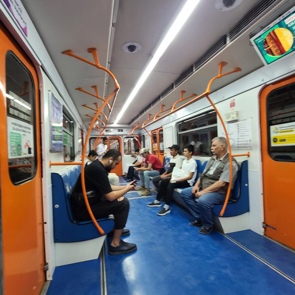 Inside Tashkent Metro