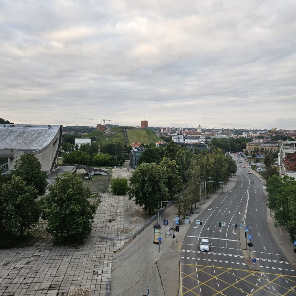 Courtyard Vilnius Superior King Room Gediminas Tower View
