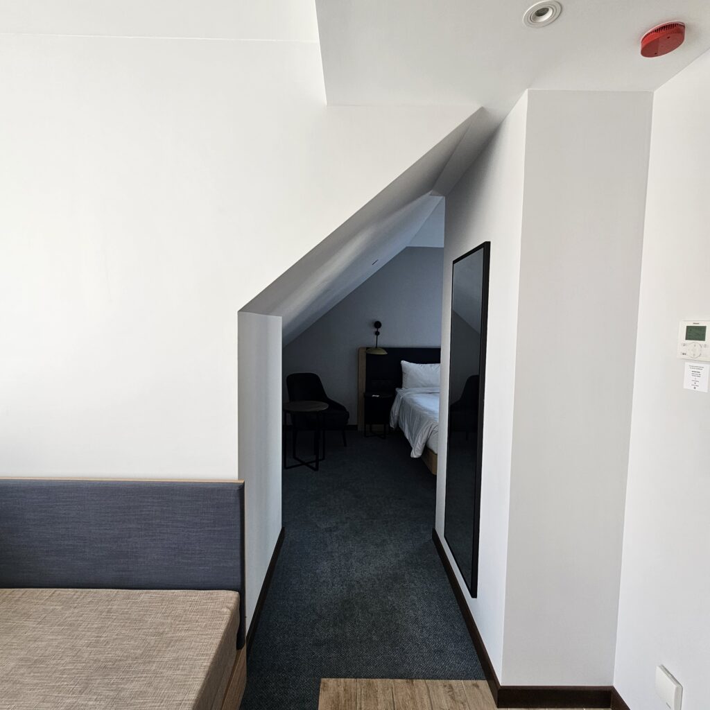 Hilton Garden Inn Riga King Deluxe Sloped Hallway