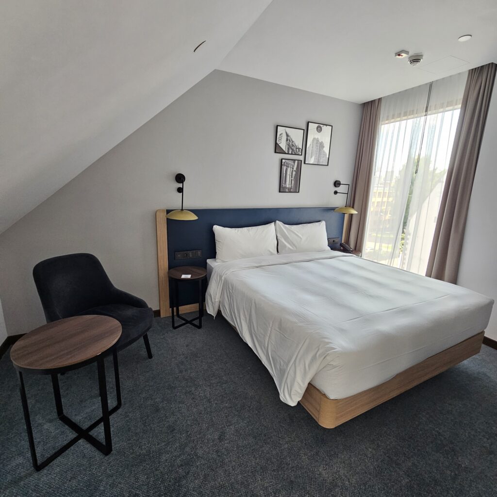 Hilton Garden Inn Riga King Deluxe Bedroom