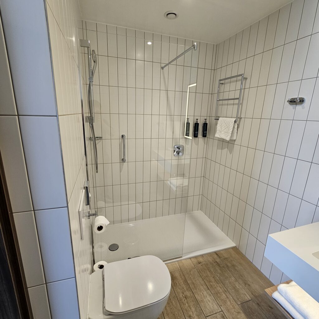 Hilton Garden Inn Riga King Deluxe Walk-in Shower