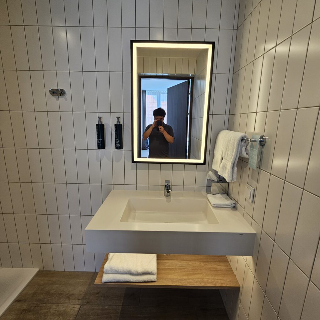 Hilton Garden Inn Riga King Deluxe Bathroom